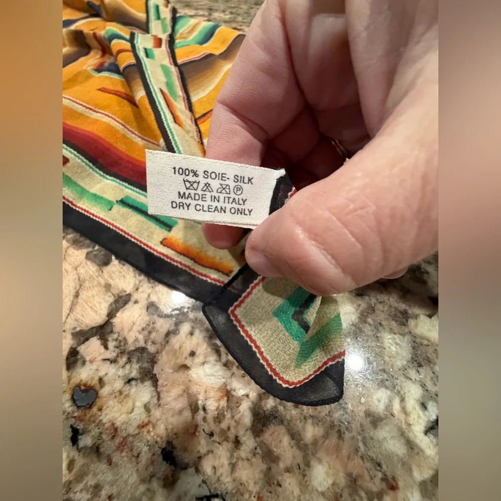 Dior Aztec Silk Scarf